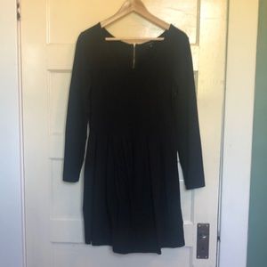 Talula skater dress with zip-up back
